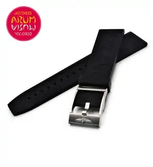 Breitling Black Rubber with Buckle 22 - 20 RAC137 "SOLD"