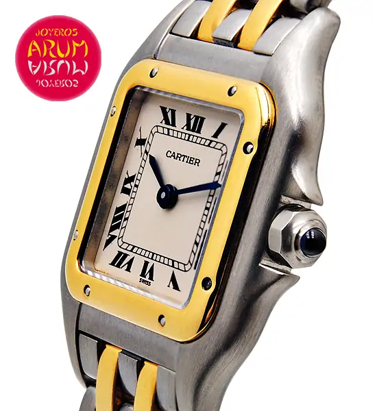 Cartier Panthere Steel & Gold Shop Ref. 3813/527 "SOLD"