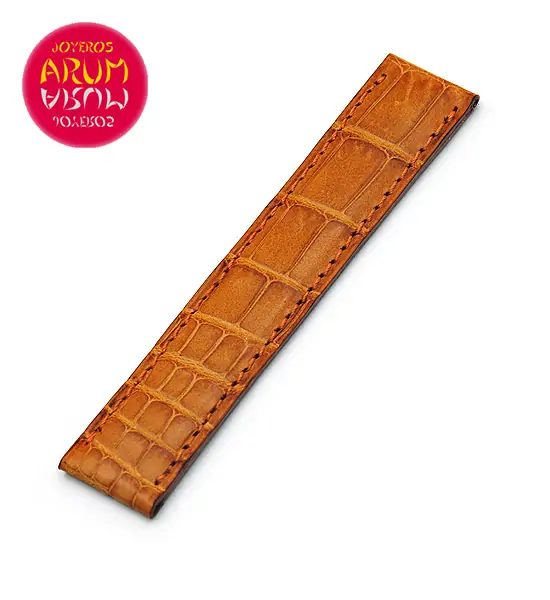 Z Cartier Strap Deployant Brown Crocodile Leather 16 - 15,5 RAC1
