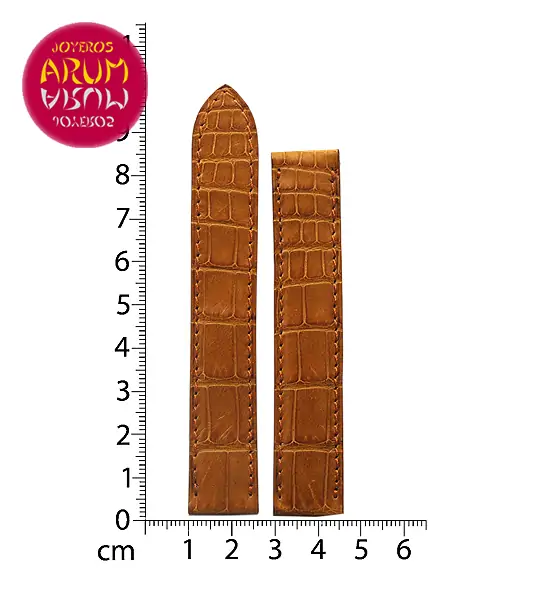 Z Cartier Strap Deployant Brown Crocodile Leather 16 - 15,5 RAC1