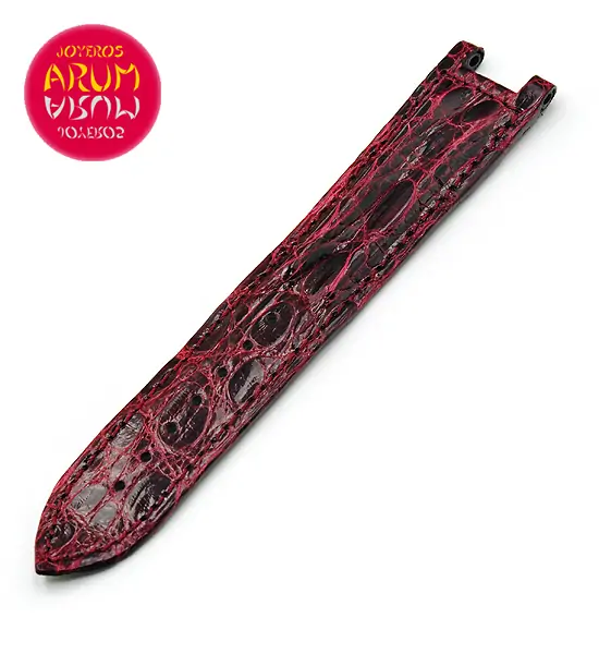 Z Cartier Pasha Strap Crocodile Bordeaux Leather 20 - 18 RAC129