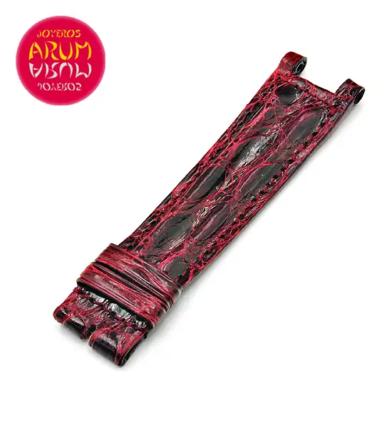 Z Cartier Pasha Strap Crocodile Bordeaux Leather 20 - 18 RAC129