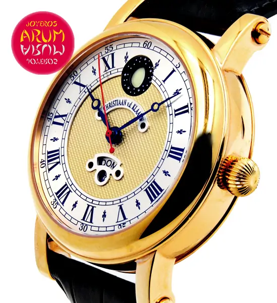 Christiaan Van der Klaauw Real Moon Shop Ref. 1977/516 "SOLD"