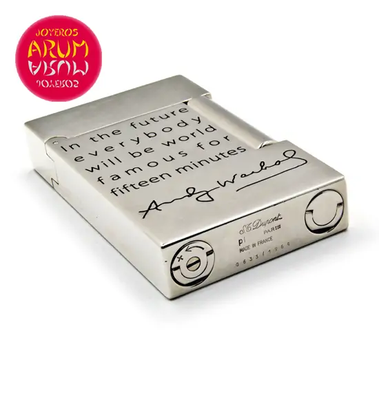 S.T Dupont Andy Warhol Marilyn Monroe RAJ709 "SOLD"