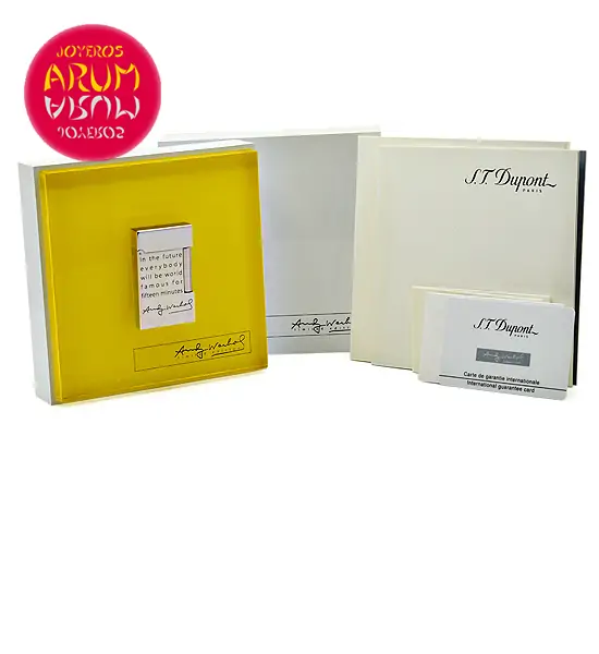 S.T Dupont Andy Warhol Marilyn Monroe RAJ709 "SOLD"