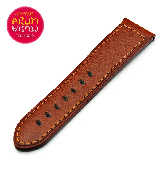 Z Panerai Strap Brown Leather 24 - 22 RAC151 "SOLD"