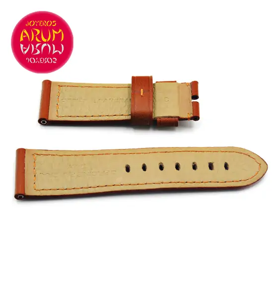 Z Panerai Strap Brown Leather 24 - 22 RAC151 "SOLD"