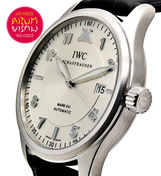 IWC Pilot Mark XVI Shop Ref. 3776/480/2 "SOLD" IWC Pilot Mark XVI Shop Ref. 3776/480/2 "SOLD"