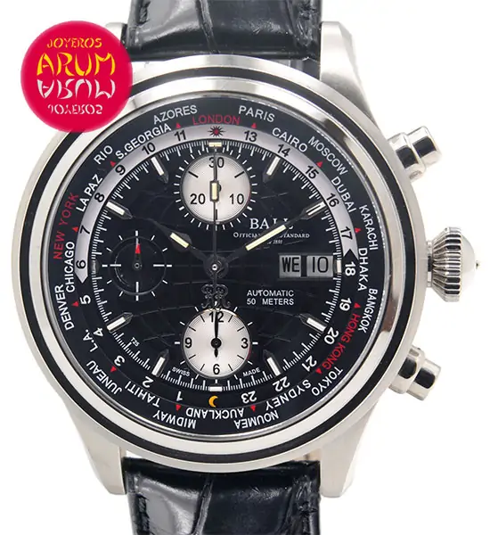 Ball Trainmaster Worldtime Shop Ref. 3860/579