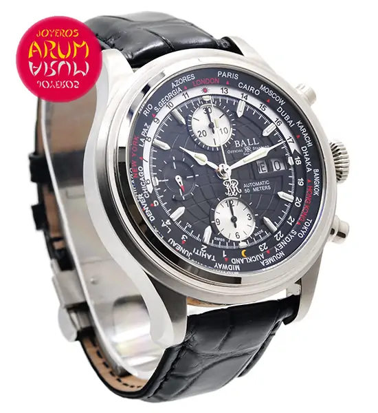 Ball Trainmaster Worldtime Shop Ref. 3860/579