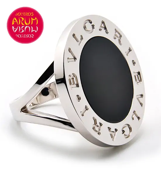 Bulgari Bulgari Ring 18K Gold & Onyx RAJ812 "SOLD"