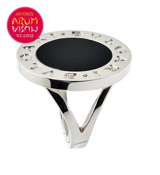 Bulgari Bulgari Ring 18K Gold & Onyx RAJ812 "SOLD"