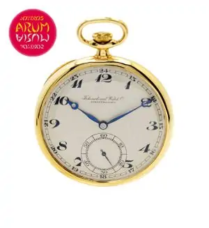 IWC Pocket Watch 18K Gold Shop Ref. 3765/469