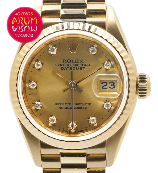 Rolex Datejust with Diamonds Shop Ref. 3830/546 "SOLD"
