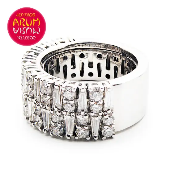 White Gold Ring with Diamonds 3,09 cts. RAJ790 White Gold Ring with Diamonds 3,09 cts. RAJ790