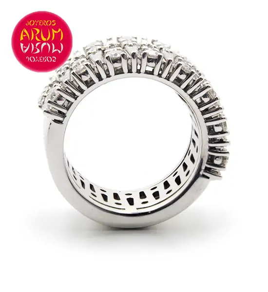 White Gold Ring with Diamonds 3,09 cts. RAJ790 White Gold Ring with Diamonds 3,09 cts. RAJ790