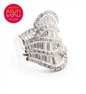 White Gold Ring with Diamonds RAJ795 "SOLD"
