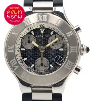 Cartier Chronoscaph 21 Shop Ref. 1532/625 "SOLD"