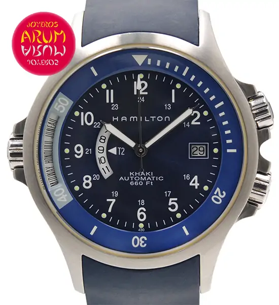 Hamilton Khaki GMT Shop Ref. 3855/574 "SOLD"