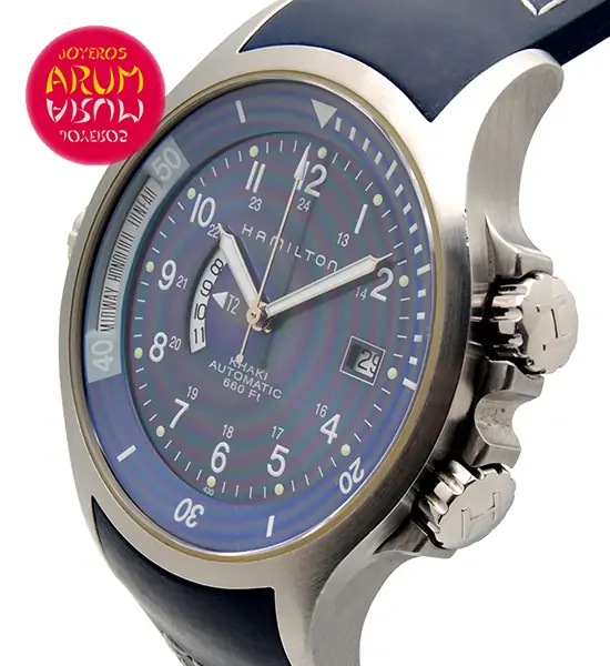 Hamilton Khaki GMT Shop Ref. 3855/574 "SOLD"