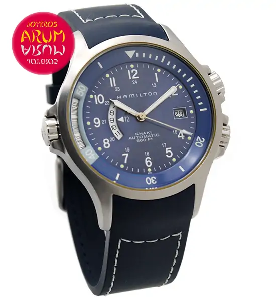 Hamilton Khaki GMT Shop Ref. 3855/574 "SOLD"