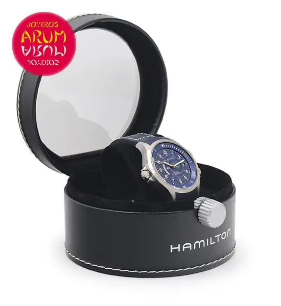 Hamilton Khaki GMT Shop Ref. 3855/574 "SOLD"