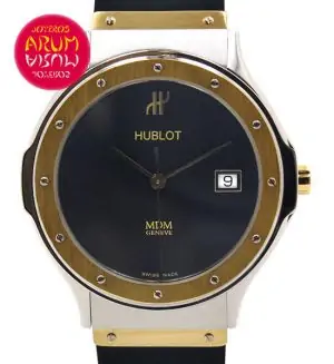 Hublot Classic Steel & Gold 36 mm Shop Ref. 3789/495 "SOLD"