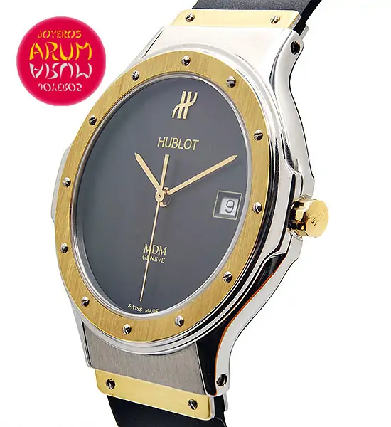 Hublot Classic Steel & Gold 36 mm Shop Ref. 3789/495 "SOLD"