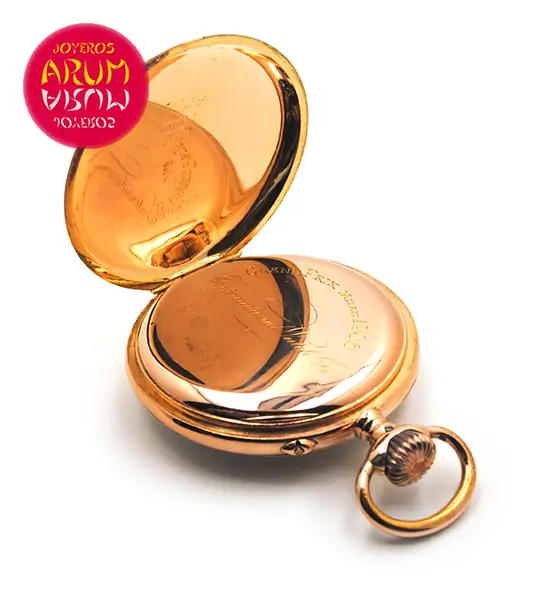 IWC Pocket Watch 18K Gold Shop Ref. 3838/557 IWC Pocket Watch 18K Gold Shop Ref. 3838/557