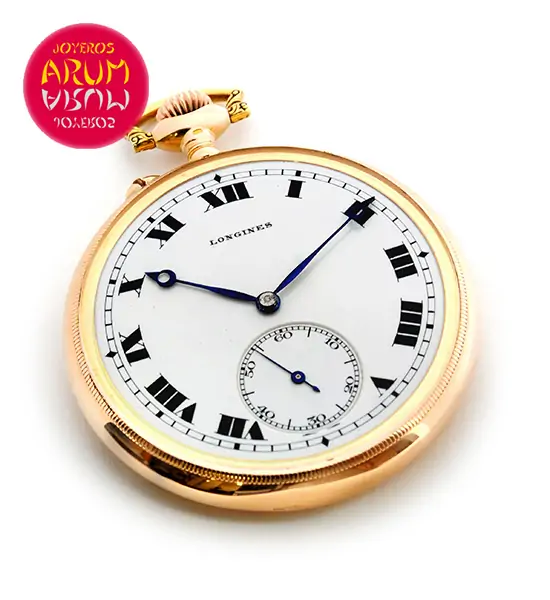 Longines Pocket Watch 18K Gold Shop Ref. 3806/520 Longines Pocket Watch 18K Gold Shop Ref. 3806/520