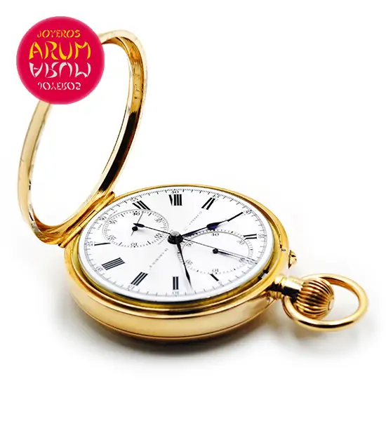 Russells Ltd Pocket Watch 18K Gold Shop Ref. 3856/575