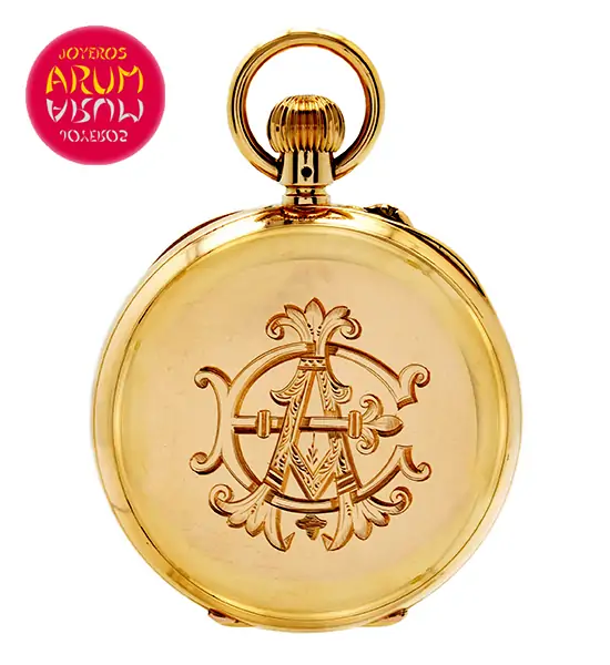 Russells Ltd Pocket Watch 18K Gold Shop Ref. 3856/575