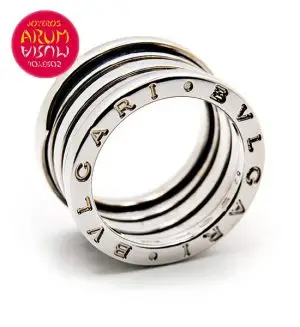 Bulgari B.Zero1 Ring White Gold 4 Band RAJ814 "SOLD"