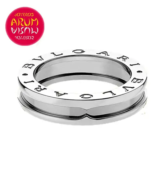 Bulgari B.Zero1 Ring White Gold 1 Band Ring RAJ92 "SOLD"