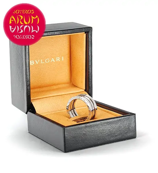 Bulgari B.Zero1 Ring White Gold 3 Band RAJ742 "SOLD"