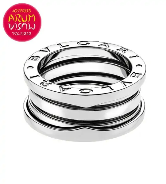 Bulgari B.Zero1 Ring White Gold 3 Band RAJ850 "SOLD"