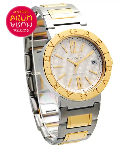 Bulgari Diagono Steel & Gold 3922/647