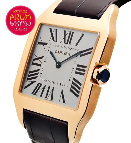 Cartier Santos Dumont Rose Gold Shop Ref. 3916/641 "SOLD"