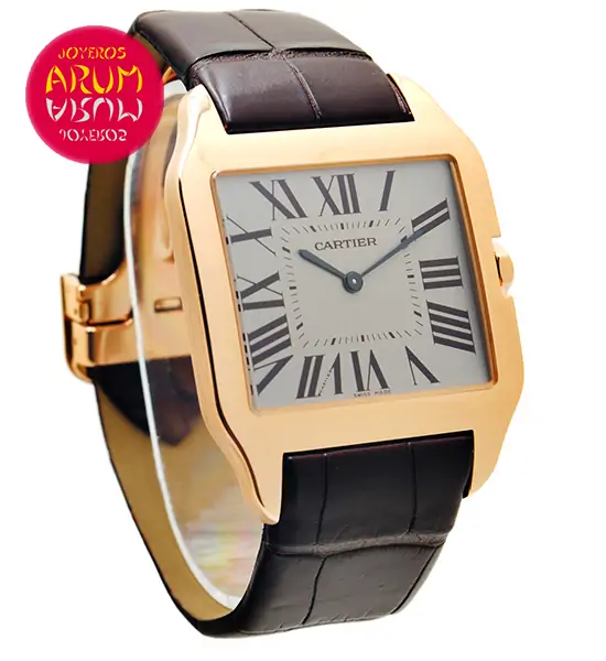 Cartier Santos Dumont Rose Gold Shop Ref. 3916/641 "SOLD"