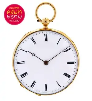Pocket Watch 18K Gold Shop Ref. 3918/643
