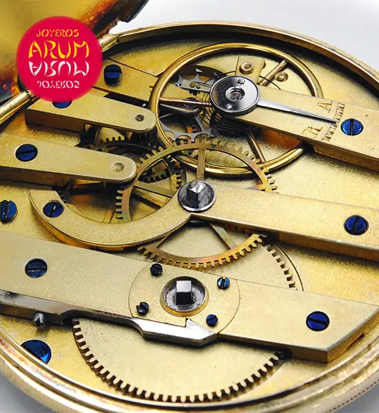 Pocket Watch 18K Gold Shop Ref. 3918/643