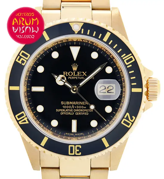 Rolex Submariner Yellow Gold Shop Ref. 3939/663 "SOLD"