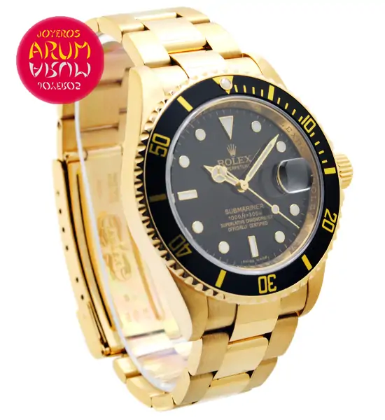 Rolex Submariner Yellow Gold Shop Ref. 3939/663 "SOLD"