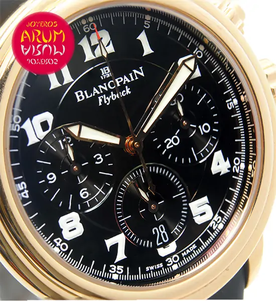 Blancpain Leman Flyback Shop Ref. 3973/698 "SOLD"