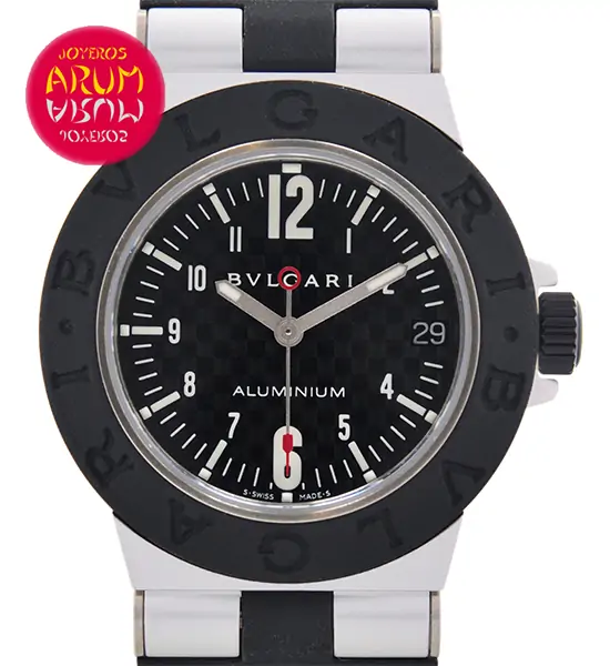 Bulgari Aluminium 32 mm Shop Ref. 3953/678 "SOLD"