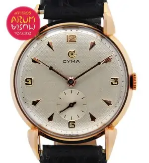 Cyma Vintage 18K Gold Shop Ref. 3588/265