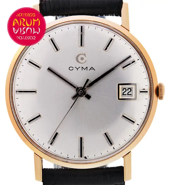 Cyma Vintage 18K Gold Shop Ref. 3974/699 Cyma Vintage 18K Gold Shop Ref. 3974/699