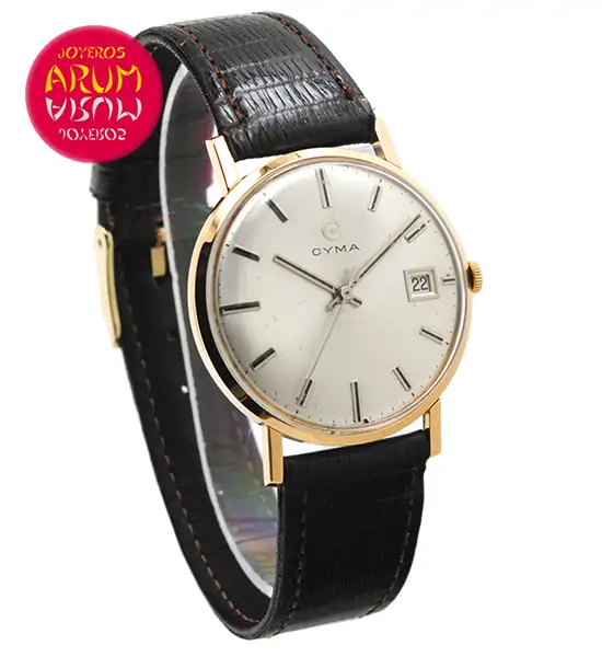 Cyma Vintage 18K Gold Shop Ref. 3974/699 Cyma Vintage 18K Gold Shop Ref. 3974/699