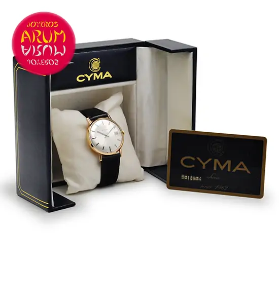 Cyma Vintage 18K Gold Shop Ref. 3974/699 Cyma Vintage 18K Gold Shop Ref. 3974/699