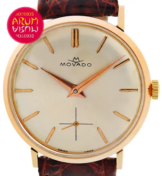 Movado Vintage 18K Gold Shop Ref. 3589/266 Movado Vintage 18K Gold Shop Ref. 3589/266